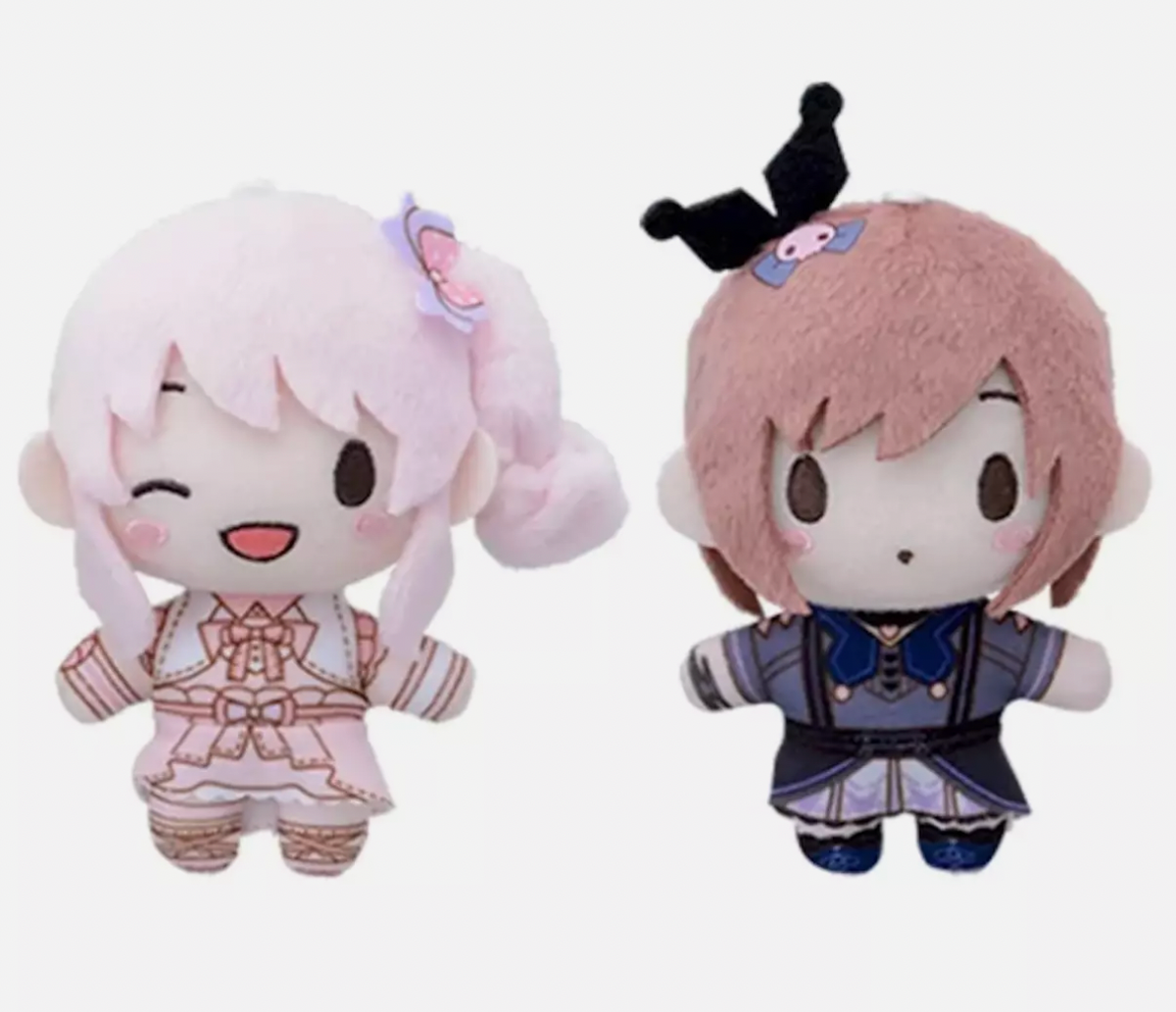 Project Sekai × Sanrio Fuwapuchi Mascot Plush Mizuki Akiyama