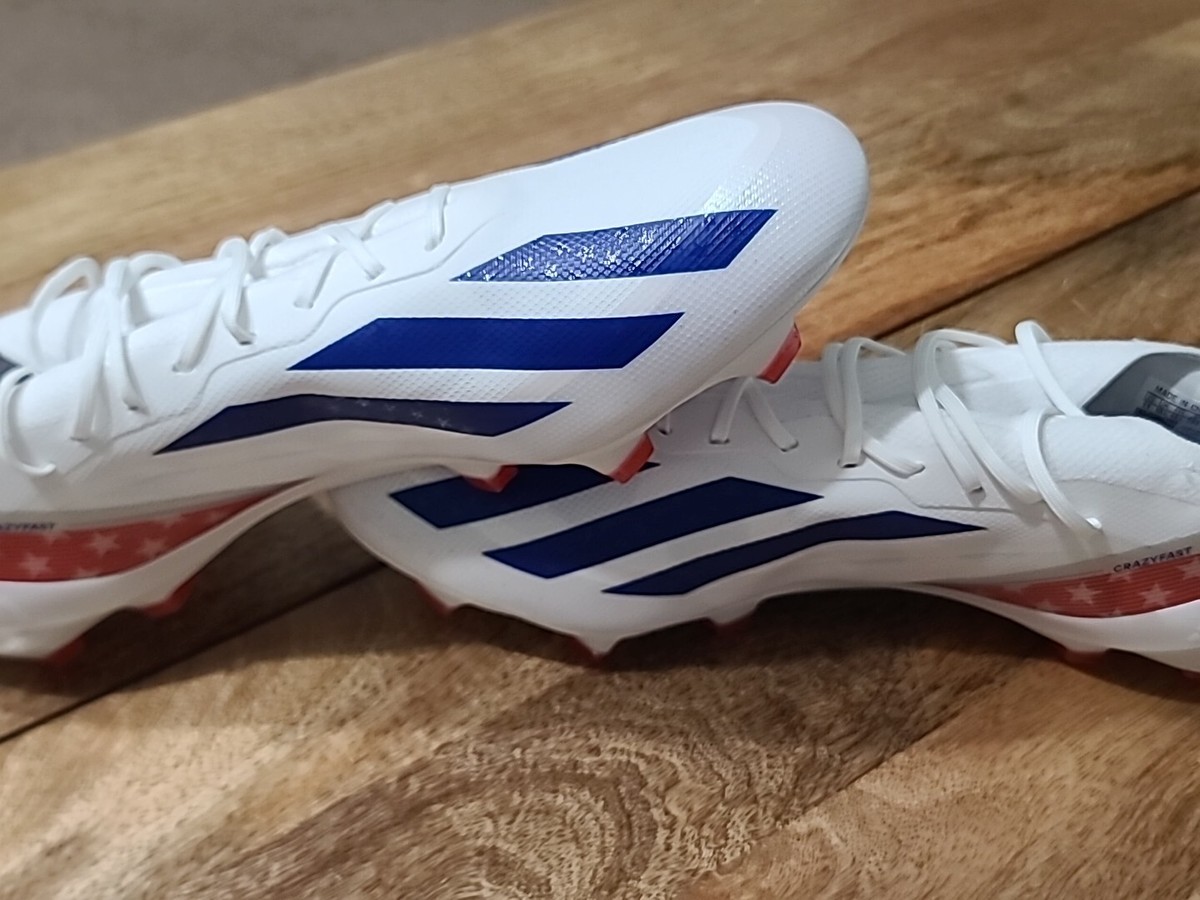 SALE 新品　ピステ FUTEBOLISTA 150 ターコイズ Adidas X Crazyfast USA .1 FG Soccer Cleats White IG0664