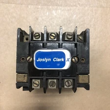JOSLYN CLARK T77U032 NEMA SIZE 2 CONTACTOR T77UO32 W/ TB 159-1 110-120 60HZ COIL