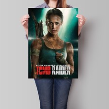 Tomb Rider Movie Poster 2018 Film Alicia Vikander as Lara Croft A2 A3