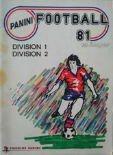 PANINI FOOTBALL 81 - IMAGE AU CHOIX - DOS D'ORIGINE