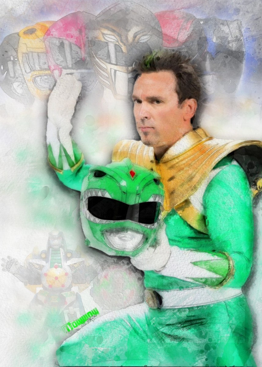 ジェイソン・デビッド・フランク氏 直筆サイン パワーレンジャー　#1 アメコミ Jason David Frank #1 Sketch Card Lim. #/100 John Rudolph Signed SP