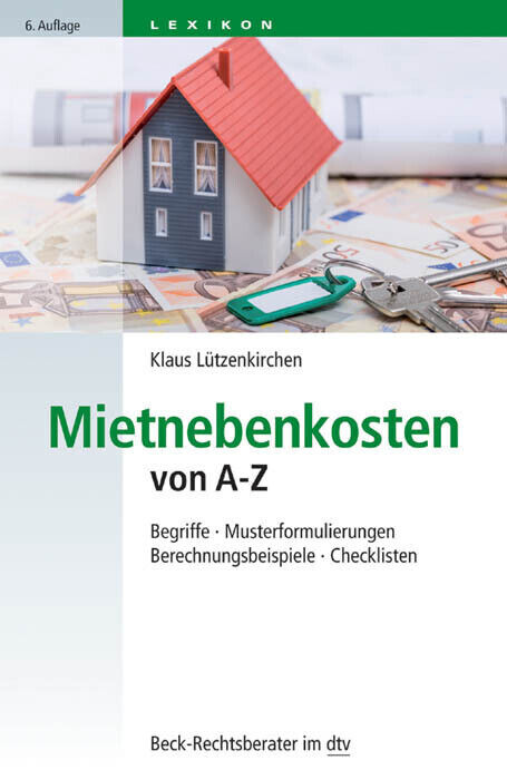Thumbnail - Mietnebenkosten Von A - Z | Klaus Lützenkirchen | 2014 | Deutsch