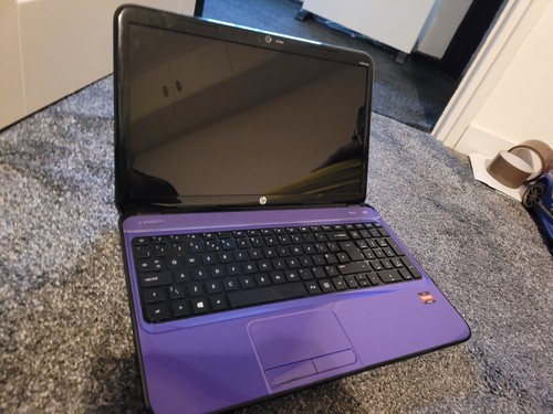 Hp pavilion g6 purple laptop windows 8 with power supply - Picture 2 of 7