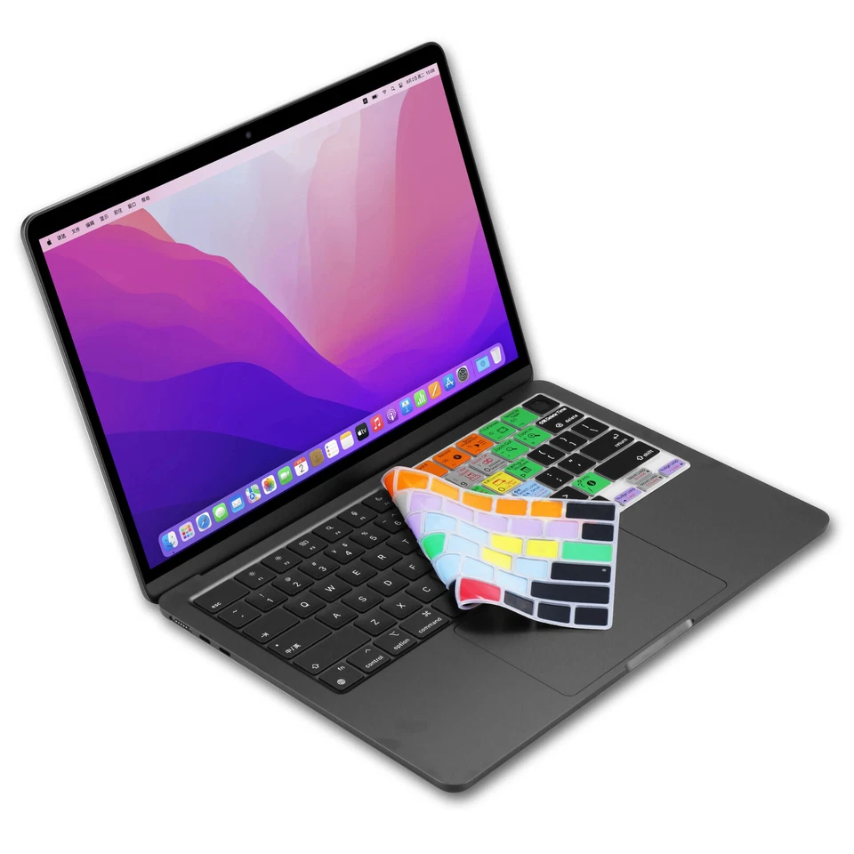 XSKN Ableton Live Shortcuts Keyboard Cover for 2022-2025 Macbook Air 13.6/15.3 - Image 4 of 4
