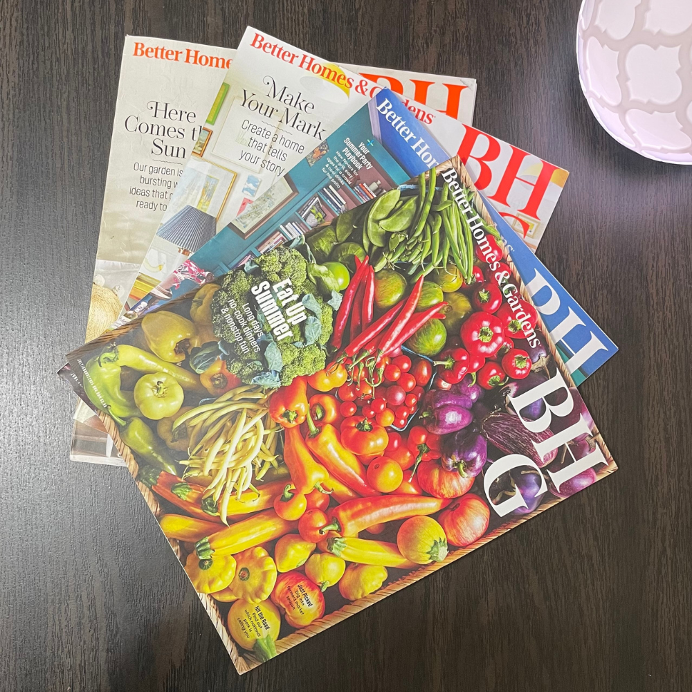 Better Homes & Gardens Apr, May, Jun, Jul/Aug 2024 Magazines. Set of 4 Bks. New