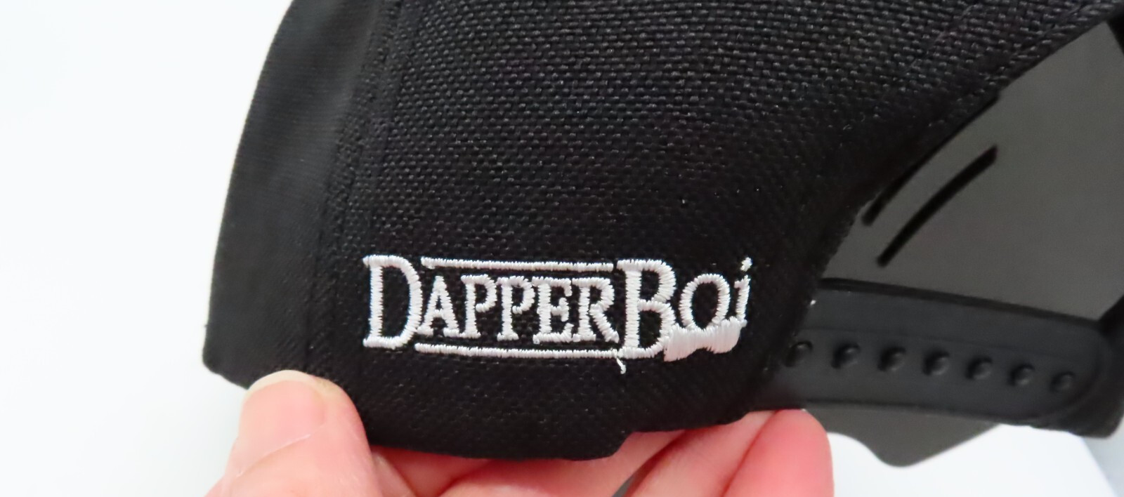 Dapper Boi SnapBack Black Hat Cap - image 6