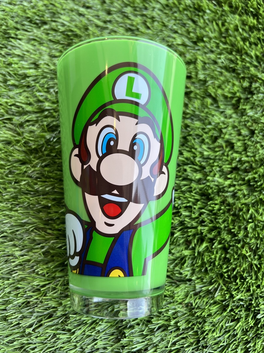 Super Nintendo World Green Plastic Cup Universal Studios Hollywood