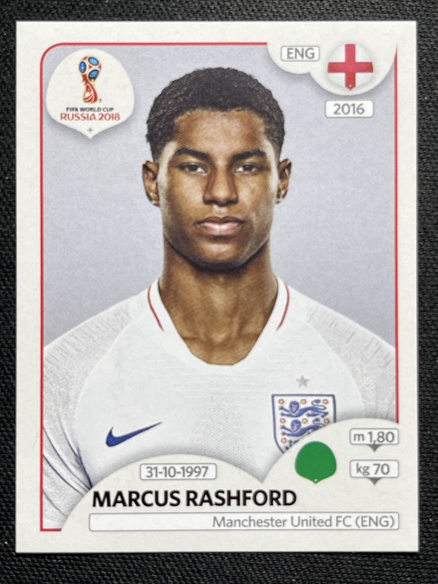 Marcus Rashford Panini #578 | eBay