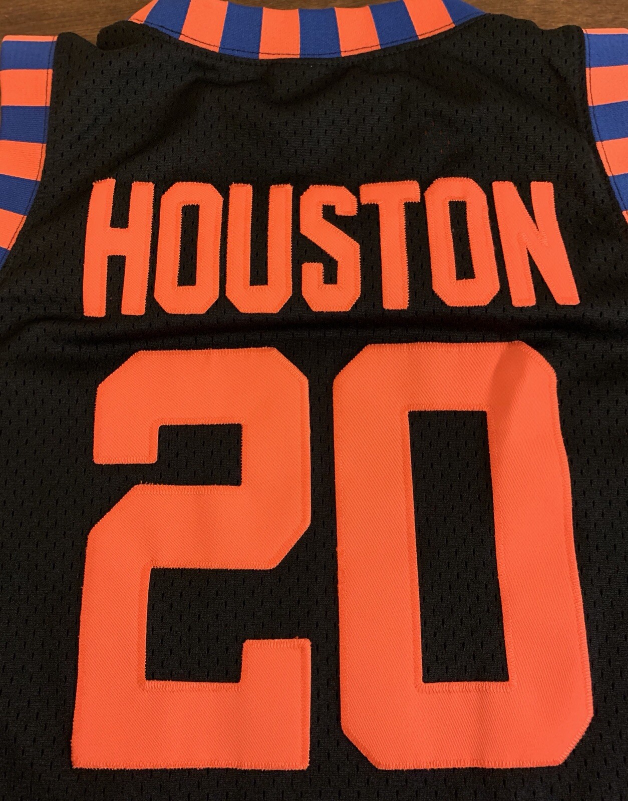 Vintage Nike Rewind NBA New York Knicks Allan Houston Basketball Jersey