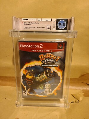  Ratchet & Clank going commando sealed WATA 9.8 A+  (PlayStation 2, PS2 2003) vt
