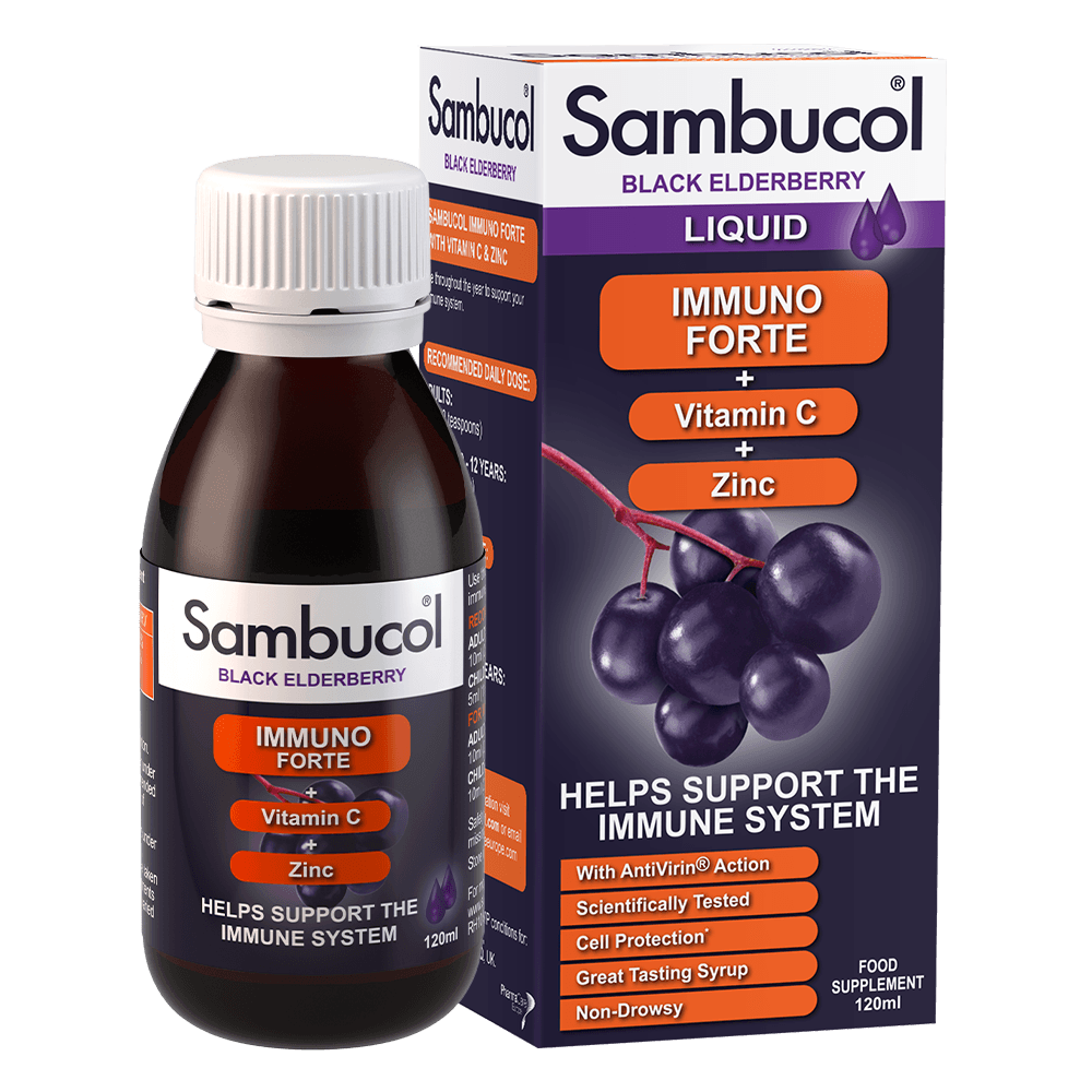 Sambucol Immuno Forte 120ml - Image 2