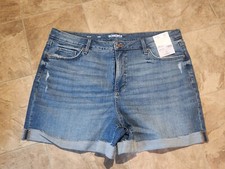 Women's Sonoma High Rise Denim Shorts Size 18W NWT