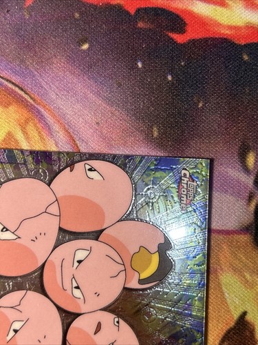 Exeggcute Card Foil Topps Chrome 2000 TV #102 ✨🔥SHIPS FAST💨RARE💎 - Picture 6 of 15
