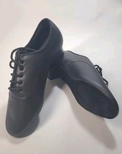 Very Fine Dance Shoes S417 Black, Men's US Size 10, Heel 2 Inch