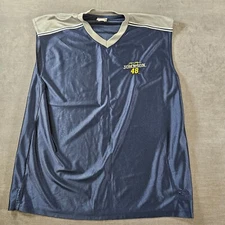 Jimmy Johnson NASCAR 2XL Vintage Sleeveless TShirt Polyester Chase Authentics