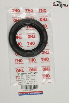 おと丸 THO Engine Crankshaft Seal Front For Toyota Land Cruiser 84-92