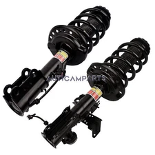 Pair Front Shock Absorber Strut Assys for 2010-2016 Cadillac SRX w/ Electric