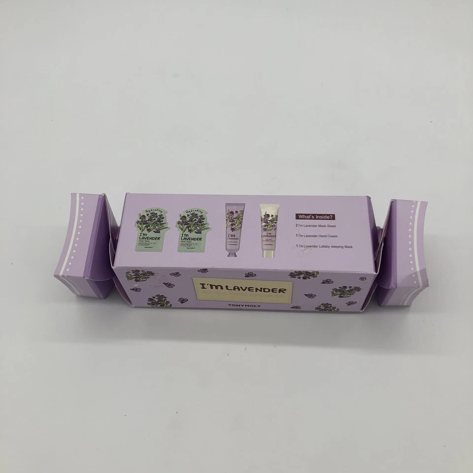 Tony Moly I'm Lavender Mask And Hand Cream  Set New In Box - Image 2 of 4