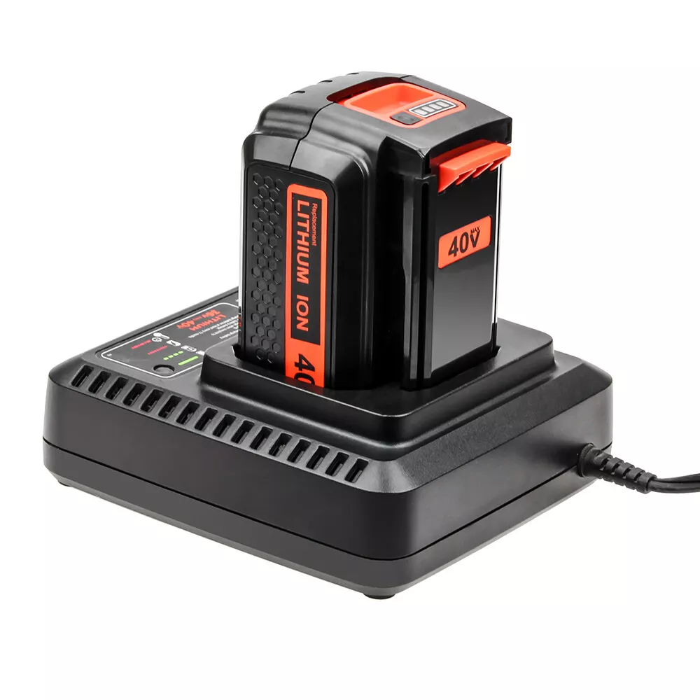 BLACK+DECKER 40V MAX Blower/Vacuum with Extra Battery, 2.0-Ah (LSWV36 &  LBX2040)