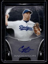 Chris Anderson 2013 Bowman Sterling Autograph Card  #BSAP-CA