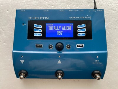TC-Helicon VoiceLive Play Vocal Effect Processor Pedal with