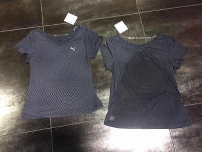 4348 Puma Shirt Gym Shirt Tee Shirt Fitness Woman Damen 514569 01