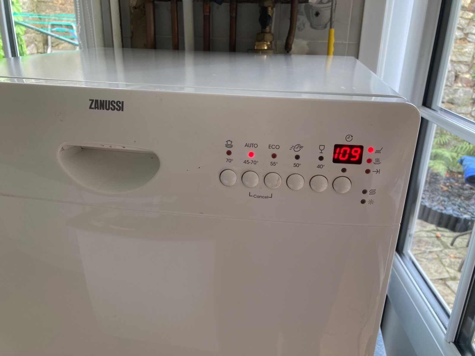 Zanussi 6 Place Dishwasher Table White eBay