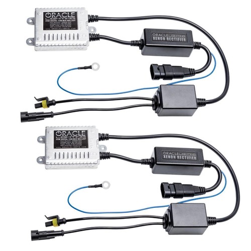 Oracle Headlight Bulb Set - Universal H11 35W Canbus Xenon HID Kit, 8000K - Picture 3 of 6