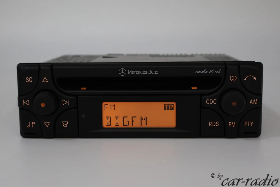 Original Mercedes Audio 10 CD MF2910 Radio A1708200386 Autoradio 1-DIN 12V IN184 - Bild 4 von 4