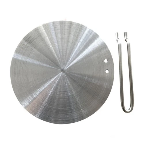 Heat Diffuser Stainless Steel Induction Adapter Plate with Removable Handle
