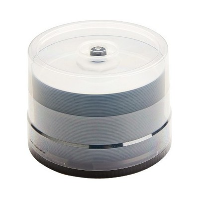 Primera Technology 53387 50PK CDR TUFFCOAT W/WATERSHIELD 52X 700MB WHITE HUB/GLO