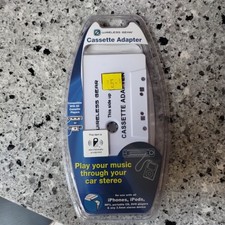 Wireless Gear Universal Audio Cassette Adapter for Car Stereo Sound New