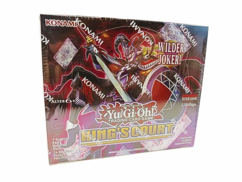 Yu-Gi-Oh! Kings Court Display 24 Booster Deutsch 1. Auflage TCG Neu & versiegelt
