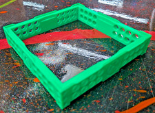         Xbox Series X Vertical Stand - Ventilated   3D Printed Green           
