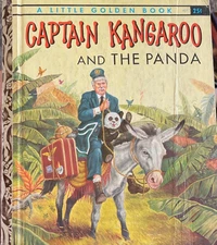 Captain Kangaroo And The Panda Little Golden Book 1957