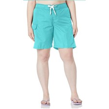 Kanu Surf Women's Marina UPF 50 Active Swim Board Short Size 10
