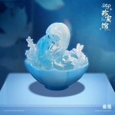 52Toys Sleep The Treasure Gallery Series Blue Lotus Box Figures Art Toys