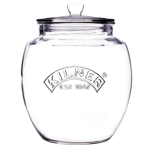 Kilner Universal Glass Countertop Storage Cookie Cracker Pretzel Jar Canister