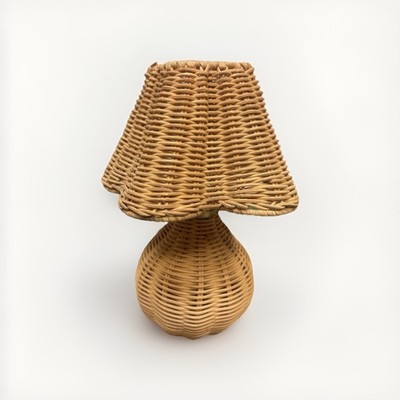 Better Homes & Gardens 9" wiederaufladbare tragbare Rattanlampe
