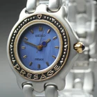 Vintage 1993【 Near Mint w/Tag 】 SEIKO PRESAGE 7N01-6550 Blue Quartz Unisex Watch