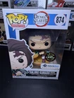 Funko Pop! Demon Slayer - Tanjiro Kamado #874 CHASE Galactic Toys STICKER Mint