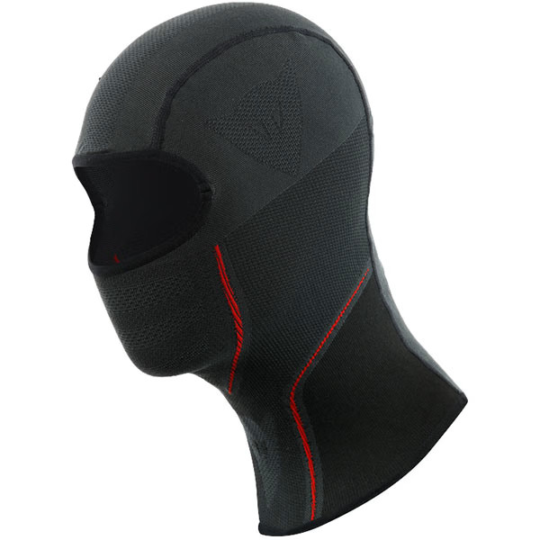 Dainese Motorcycle Base Layer Helmet Liner Thermo Balaclava - Black / Red