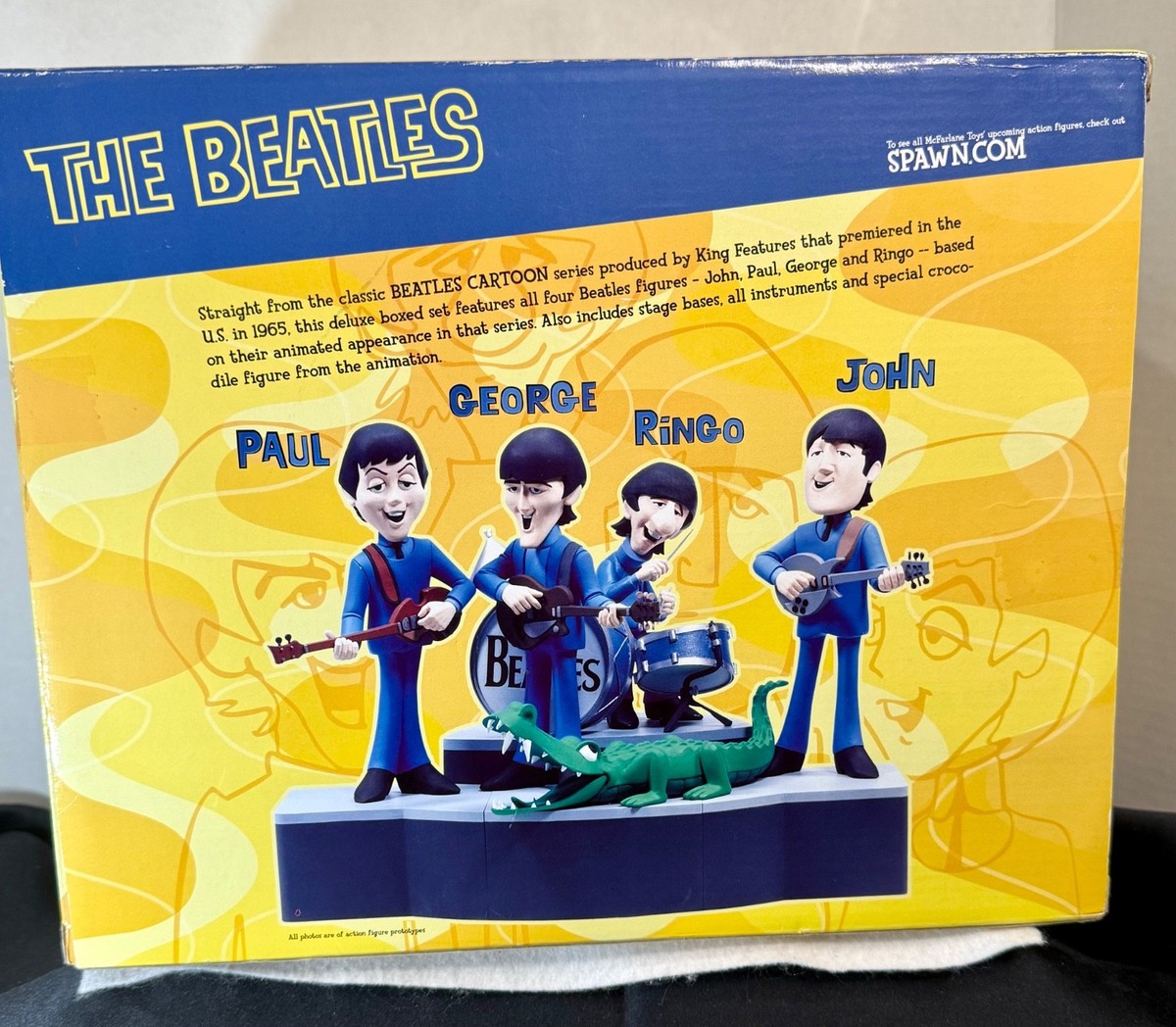 The Beatles Cartoon Deluxe Box Set Action Figures & Stage