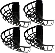 Furlihong 3809BH Tennis Ball Machine, Max 30 MPH, Adjustable Launching Black 