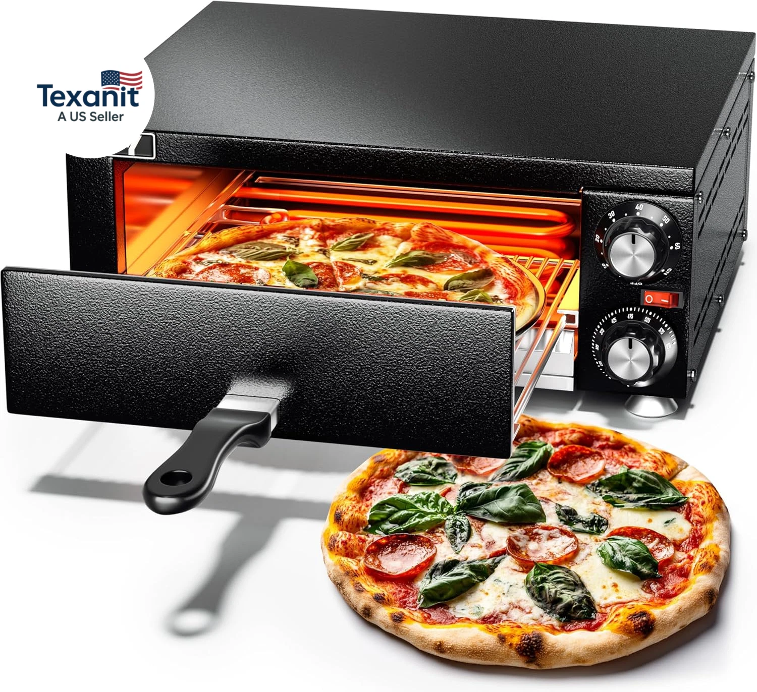 Electric Pizza Oven Indoor Countertop Pizza Oven Commercial Pizza Maker Machine
Opens in a new windo