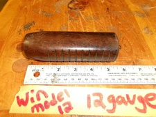 winchester model 12, 12ga forend, 11 Groove, has a small chip underneath