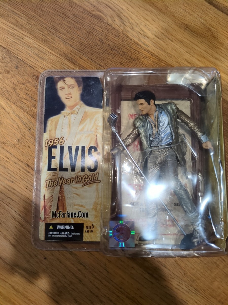 McFarlane 1956 Elvis Presley The Year In Gold Figure Sealed | eBay