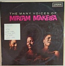 Miriam Makeba The Many Voices Of Miriam Makeba Vinyl Record LP VG/VG HA8111 1963