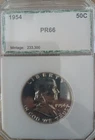 1954-P Franklin Half Dollar Proof — photo from another recent sale